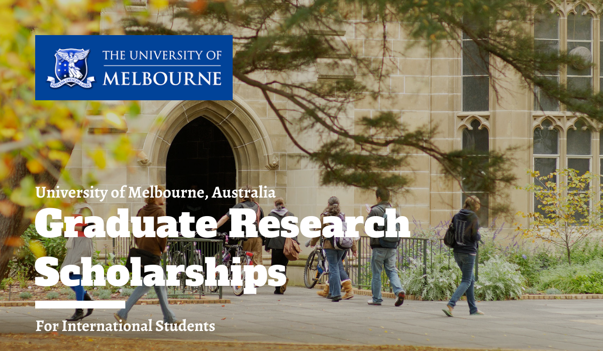 Melbourne Research Scholarships 2025 (Fully Funded) Study in Australia